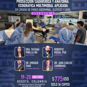 TALLER PROSECCIÓN CADAVÉRICA Y ANATOMÍA  ECOGRÁFICA MULTIMODAL APLICADA. VOLUMEN 2