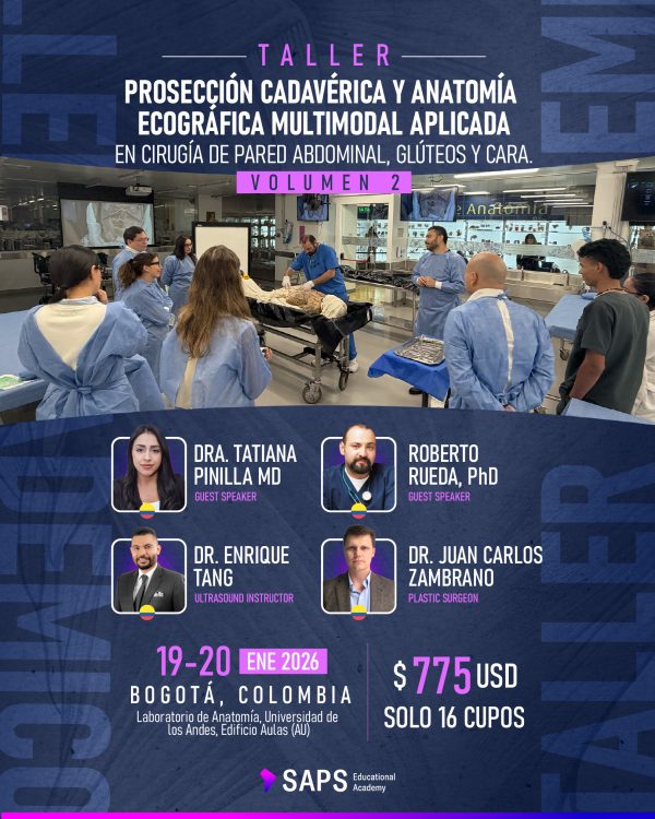 TALLER PROSECCIÓN CADAVÉRICA Y ANATOMÍA  ECOGRÁFICA MULTIMODAL APLICADA. VOLUMEN 2
