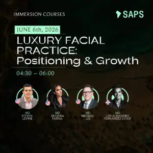 JUNE 6th -  04:30 – 06:00 - LUXURY FACIAL PRACTICE: Positioning & Growth