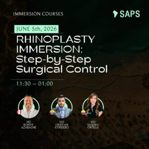 JUNE 5th - 11:30 – 01:00 - RHINOPLASTY IMMERSION: Step-by-Step Surgical Control